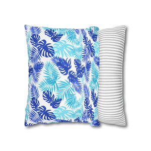 Tropical Leaf Pillowcase – Palm Square Throw - Dipaliz - Chair & Sofa Cushion Covers
