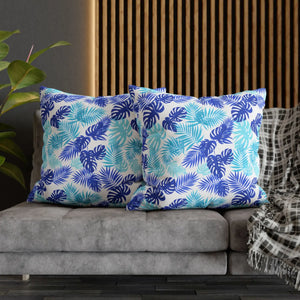 Tropical Leaf Pillowcase – Palm Square Throw - Dipaliz - Chair & Sofa Cushion Covers