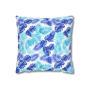 Tropical Leaf Pillowcase – Palm Square Throw - Dipaliz - Chair & Sofa Cushion Covers