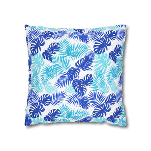 Tropical Leaf Pillowcase – Palm Square Throw - Dipaliz - Chair & Sofa Cushion Covers