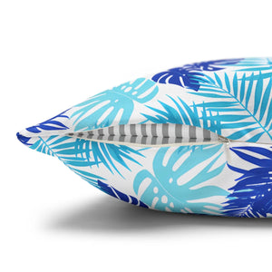 Tropical Leaf Pillowcase – Palm Square Throw - Dipaliz - Chair & Sofa Cushion Covers