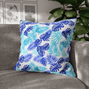 Tropical Leaf Pillowcase – Palm Square Throw - Dipaliz - Chair & Sofa Cushion Covers