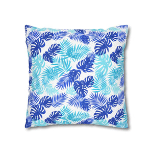 Tropical Leaf Pillowcase – Palm Square Throw - Dipaliz - Chair & Sofa Cushion Covers