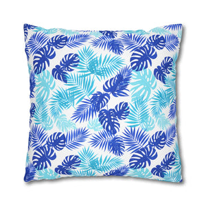 Tropical Leaf Pillowcase – Palm Square Throw - Dipaliz - Chair & Sofa Cushion Covers