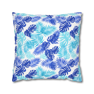 Tropical Leaf Pillowcase – Palm Square Throw - Dipaliz - Chair & Sofa Cushion Covers