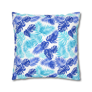 Tropical Leaf Pillowcase – Palm Square Throw - Dipaliz - Chair & Sofa Cushion Covers