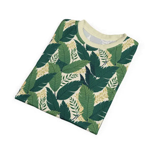Stylish Unisex Tee - Affordable Leafy Print Design - Dipaliz - T-shirts