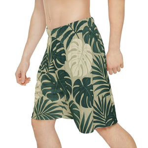 Tropical Men’s Sports Shorts - Casual Lounge - Dipaliz