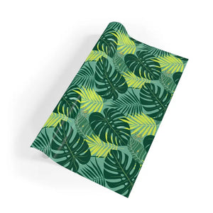 Jungle Calm Vibes Wrapping Paper Satin Smooth Escape - Dipaliz