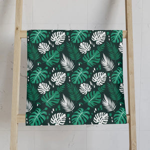 Monstera Hand Towel – Cotton Kitchen Bath - Dipaliz - Towels