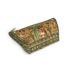 Tropical Parrot Accessory Pouch – Floral Boho - Dipaliz - Makeup Bags
