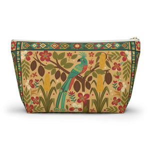 Tropical Parrot Accessory Pouch – Floral Boho - Dipaliz - Makeup Bags