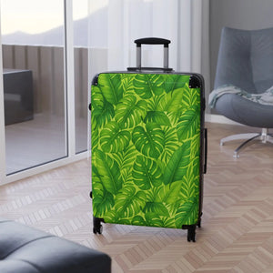 Vibrant Tropical Print Suitcase - Premium Travel - Dipaliz - Suitcases