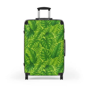 Vibrant Tropical Print Suitcase Bold Travel Style Dipaliz - Suitcases
