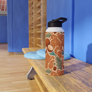 Insulated Steel Water Bottle - Tropical Fun Stainless - Dipaliz - Bottles