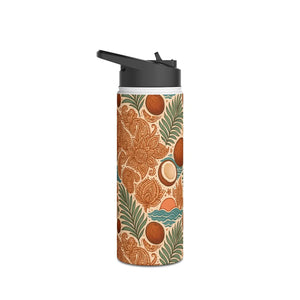 Insulated Steel Water Bottle - Tropical Fun Stainless - Dipaliz - Bottles
