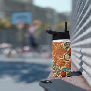 Insulated Steel Water Bottle - Tropical Fun Stainless - Dipaliz - Bottles