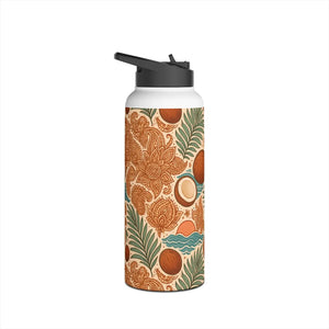 Insulated Steel Water Bottle - Tropical Fun Stainless - Dipaliz - Bottles