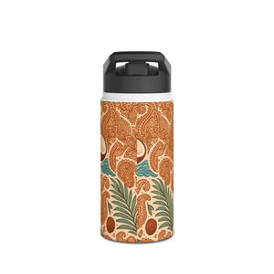 Stainless Steel Water Bottle Tropical Fun Matte Finish - Dipaliz - Bottles