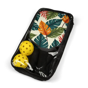 Tropical Themed Pickleball Kit - Summer Style Paddles - Dipaliz - 7.5’’ × 15.5’’