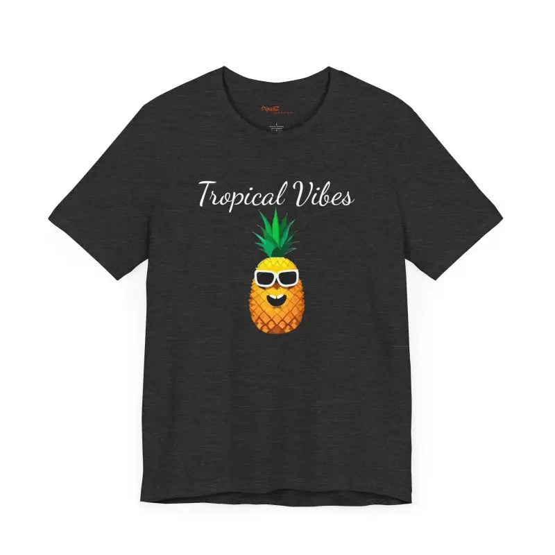 Pineapple Vibes Unisex Jersey Short Sleeve Tee - Tropical Comfort - T-shirt