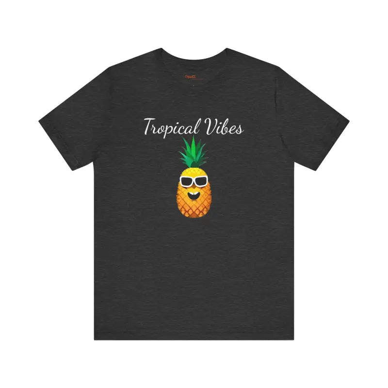 Pineapple Vibes Unisex Jersey Short Sleeve Tee - Tropical Comfort - T-shirt