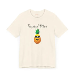 Unisex Jersey Short Sleeve Tee - Pineapple Vibes - Dipaliz - T-shirts