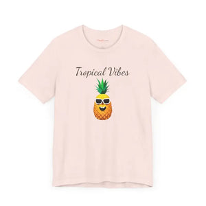Unisex Jersey Short Sleeve Tee - Pineapple Vibes - Dipaliz - T-shirts