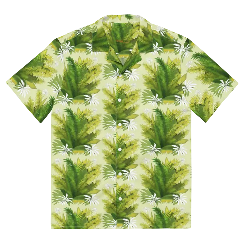 Catch Summer Vibes with the Tropical Palm Leaves Shirt! - Shirts