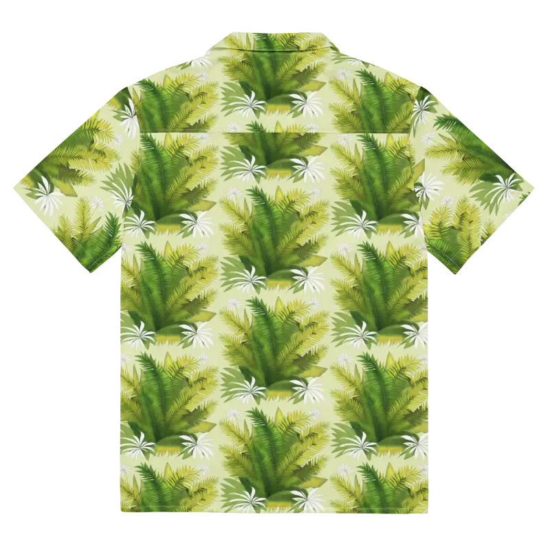 Catch Summer Vibes with the Tropical Palm Leaves Shirt! - Shirts