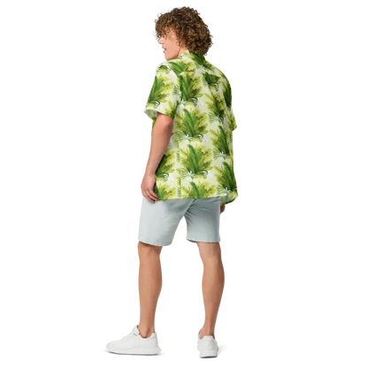 Catch Summer Vibes with the Tropical Palm Leaves Shirt! - Shirts