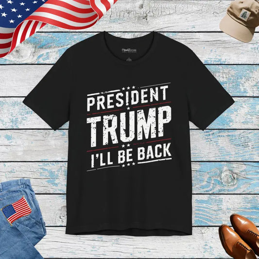 Trump Unisex Jersey Tee - Ultimate Wardrobe Upgrade - Black / s T-shirt