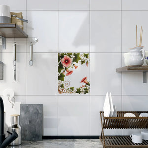 Ceramic Photo Tile – Trumpet Shaped Flowers - Dipaliz - Wall Tiles