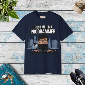 Programmer Ultra Cotton Tee - Comfort Tech Style - Dipaliz - Navy / s - T-shirts