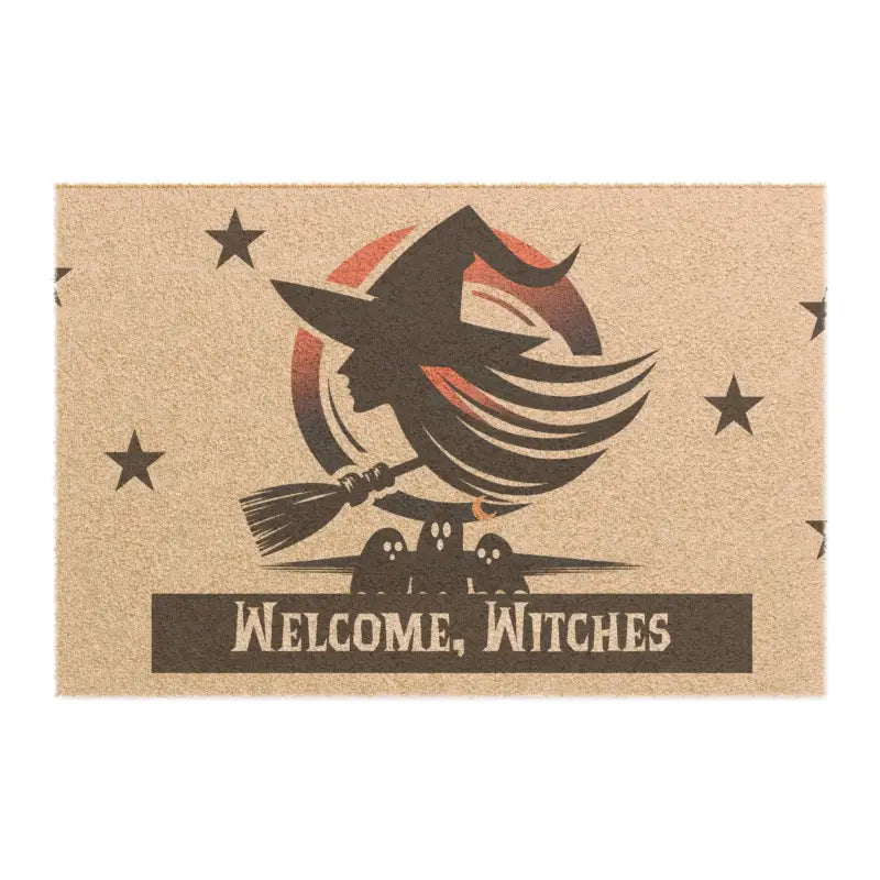 Wicked Welcome: Tufted Coir Coconut Doormat Vibes - 24’’ x 16’’ Home Decor