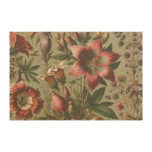 Tufted Coir Coconut Doormat - Stylish Dirt Defense - Dipaliz - 24’’ x 16’’ - Rugs