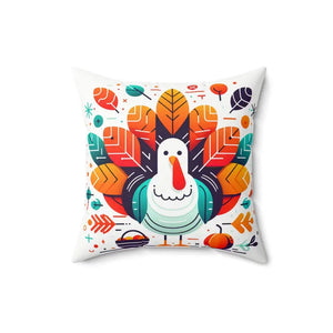 Thanksgiving Throw Pillow Polyester Square Autumn Background Dipaliz - 16’’ × - Pillows