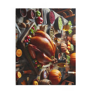 Thanksgiving Turkey Puzzle - Fun Family Pieces in a Box - Dipaliz