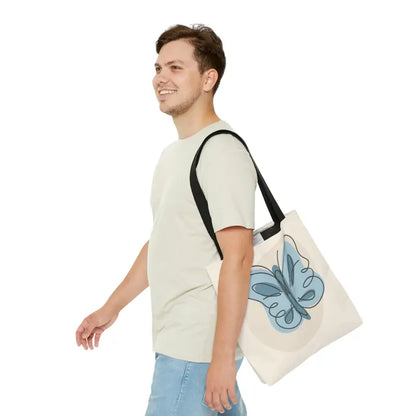 Make Waves with the Butterfly Dreams Print Tote Bag - Bags