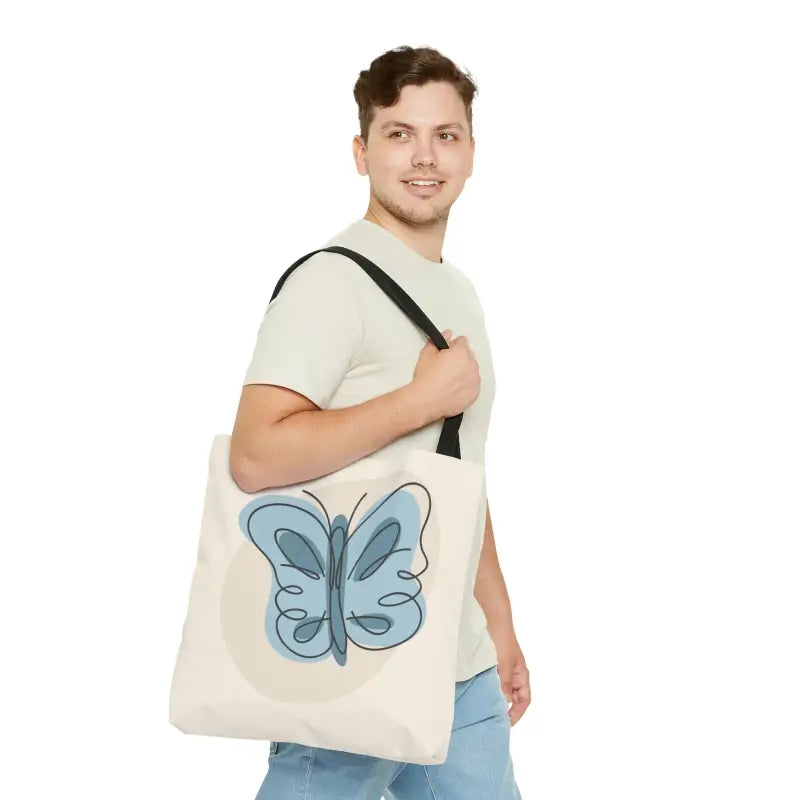 Make Waves with the Butterfly Dreams Print Tote Bag - Bags