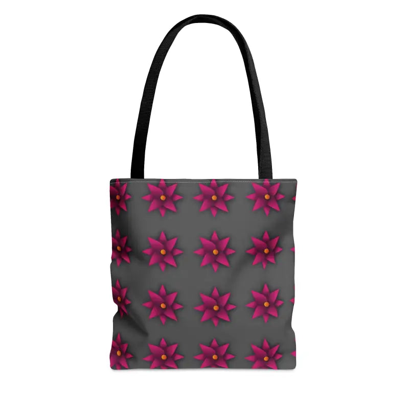 Turn Heads with the Magenta Flowers Tote Bag - Bags