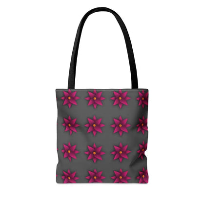 Turn Heads with the Magenta Flowers Tote Bag - Bags