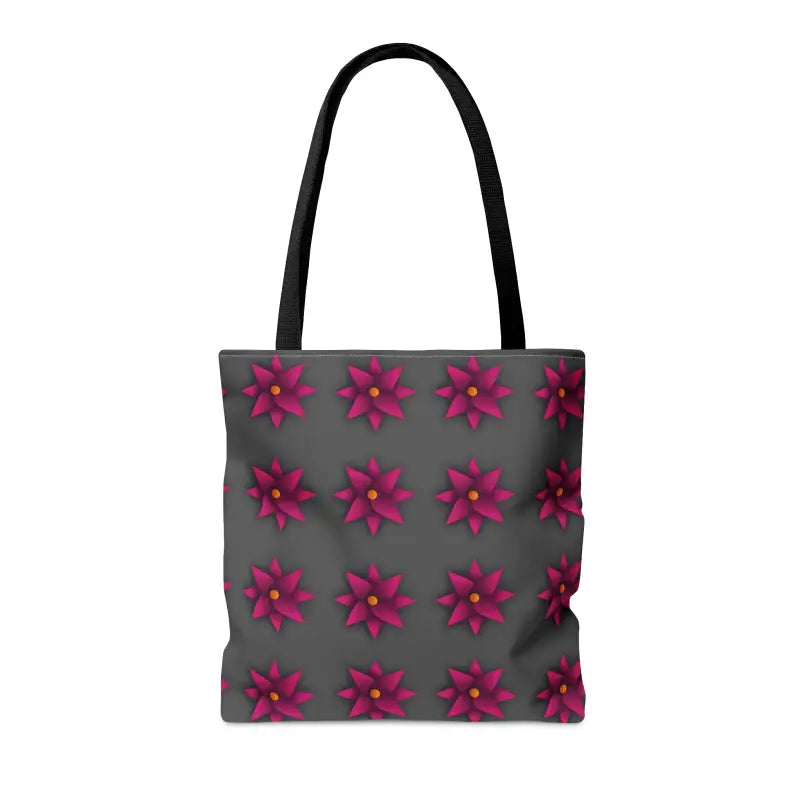 Turn Heads with the Magenta Flowers Tote Bag - Bags