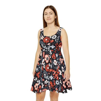 Turn Heads with Dipaliz’s Flair Skater Dress - s Dresses