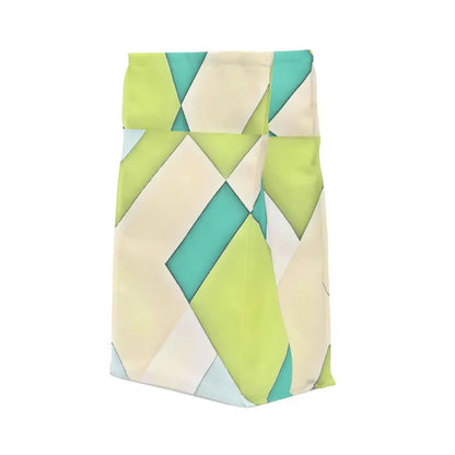 Rock that Yellow Checkered Polyester Lunch Bag! - 11.75’’ × 7.25’’ 4.75’’ Accessories