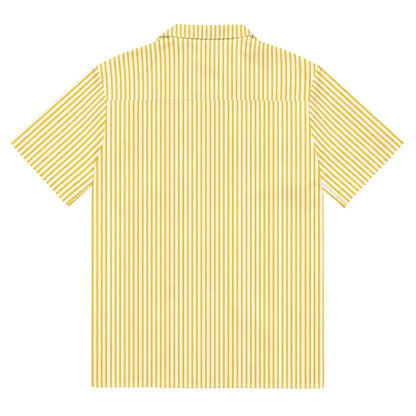 Turn Heads in Style with the Yellow Stripes Button Shirt