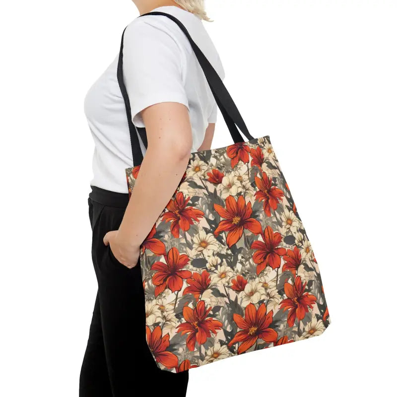 Turn Heads with our Eye-catching All-over Print Tote - Large Bags