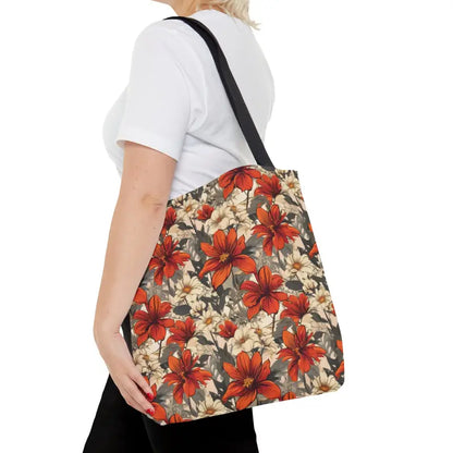 Turn Heads with our Eye-catching All-over Print Tote - Medium Bags