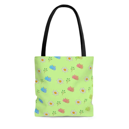 Turn Heads with the Stylish Blooming Beauty Aop Tote Bag - Small Bags