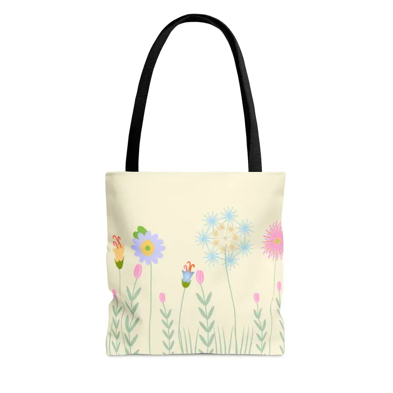 Turn Heads with the Trendy Floral Frenzy Aop Tote Bag - Bags